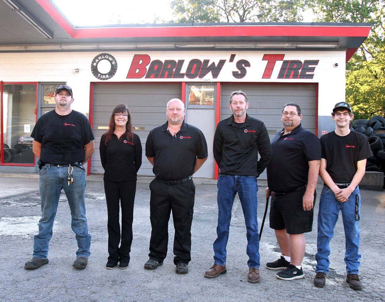 Barlow's Tire Staff
